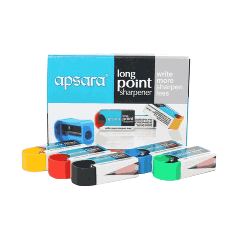 Apsara Long Point Sharpener (pack of 10)