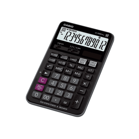 Casio Desktop Calculator (Black) JJ-120D Plus