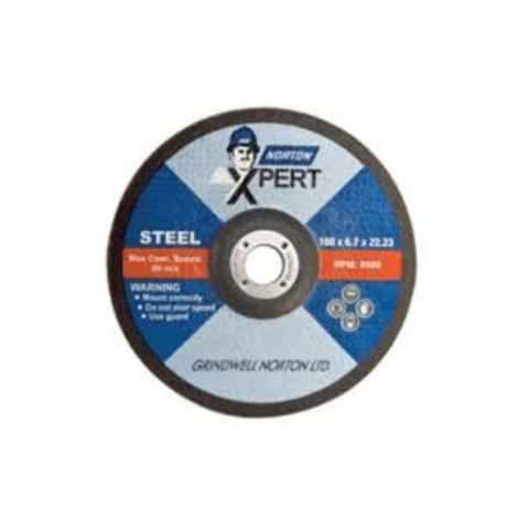 Norton Depressed Center Grinding Wheel 4 Inch Xpert AG 4 - D48H (100 x 6 x 16 )