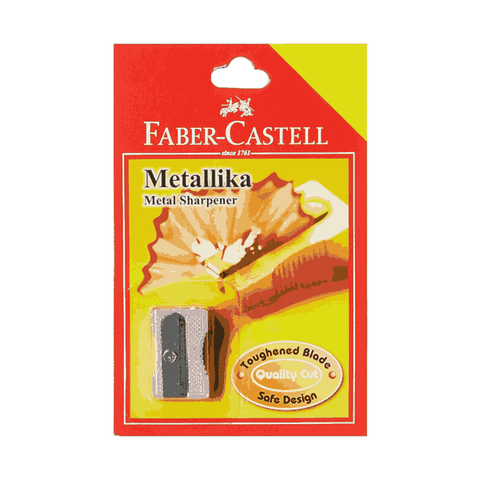 Faber-Castell Metallika Metal Sharpner (Pack of 1)