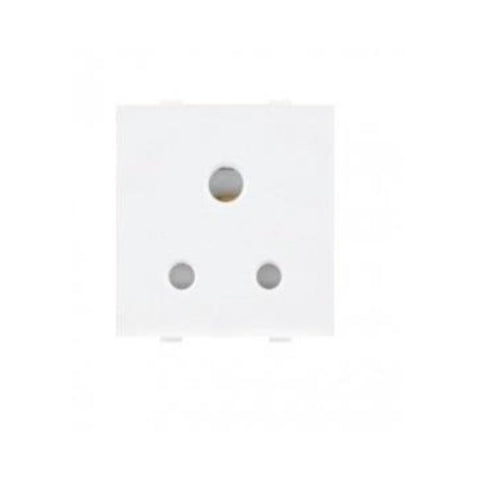 Havells REO 6A 3 Pin Socket with Shtutter AHBKSWW063 