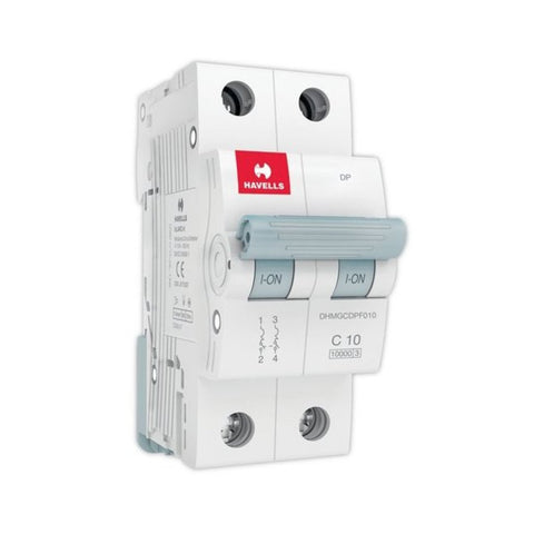Havells REO  Double Pole C Curve MINI MCB  