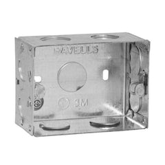 Havells REO 3 Module Flush Metal GI Boxes AHBXMIIX03 