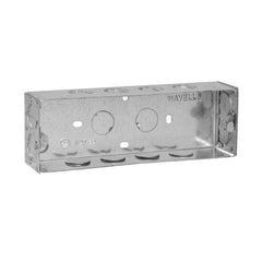 Havells REO 8 Module(H) Flush Metal GI Boxes With 6 Screws AHBXMIWH08 