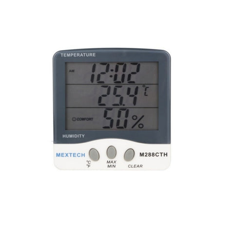 Mextech Digital Thermo Hygrometer (Temp Range -50A° to 70A°C) M-288CTH 