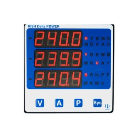 Rishabh Delta Power Multifunction Meter DL20   