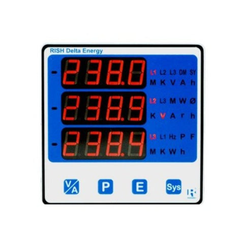 Rishabh Delta Energy Multifunction Meter DL30 