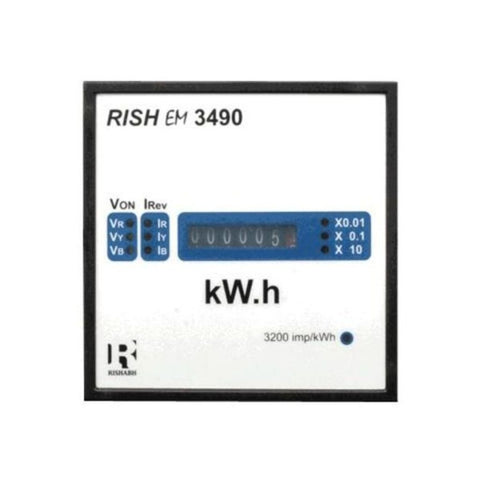 Rishabh AC Energy Meter EM 3490  