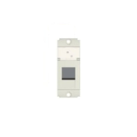 Norisys Square Series 6e UTP Information Shuttered Socket 1 Module S7802 .01 