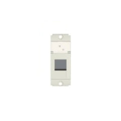 Norisys Square Series 6e UTP Information Shuttered Socket 1 Module S7802 .01 