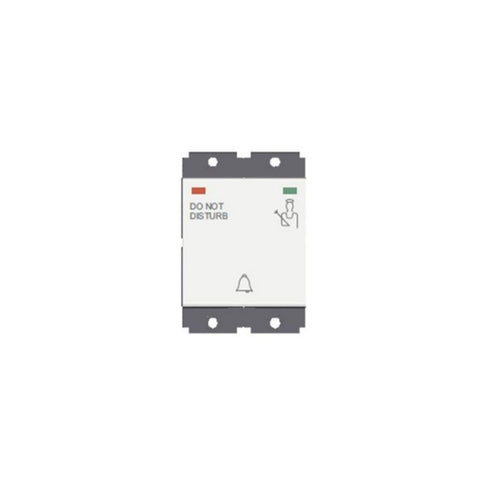 Norisys Square Series  Bell Switch With Indicator 2 Module S7262 .01 