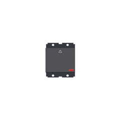 Norisys Square Series Palm Bell Switch With Indicator  6A 2Module S7341 .23