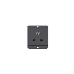 Norisys Square Series 3+2 Pin Shuttered Socket 6A S7212 .23 