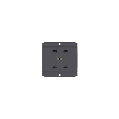Norisys Square Series  3+2 Pin And 2 Pin Shuttered Socket 6A S7412 .23 