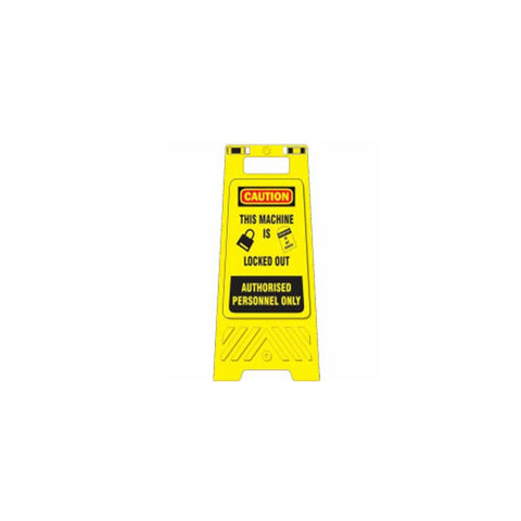 Asian Loto Lockout Information Stands ALC-LFS 