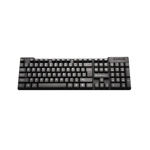 Zebronics USB keyboard with 104 keys ZEB-K16 