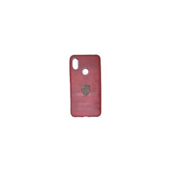 UDF Ferrari Logo Leather Mobile Case For Redmi Note 6 Pro