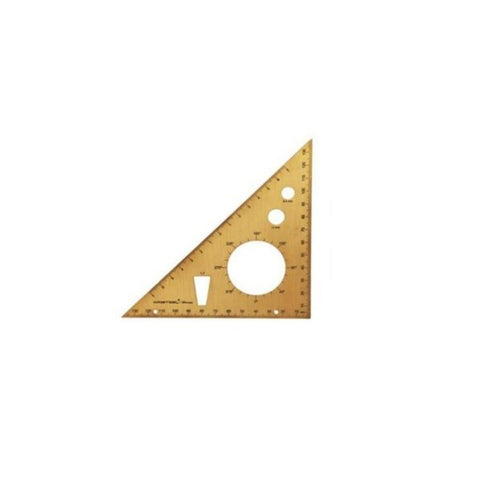 Kristeel Shinwa Brass Set Square BSS-B 
