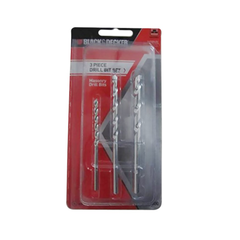 Black & Decker Masonry Drill Bit Set